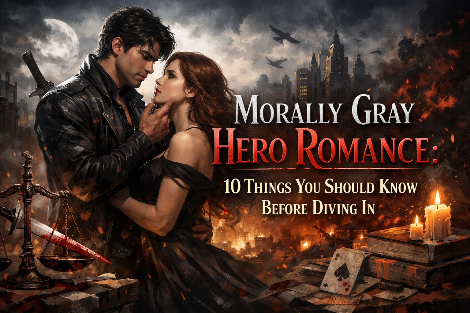 Morally Gray Hero Romance: 10 Things You Should Know Before Diving In